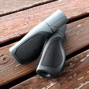 MARQUE Race Bike Handlebar Cycling Grips Black/Grey NEW